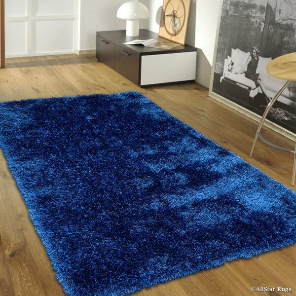 Allstar Royal Blue High Density and High Quality High End Shaggy Area